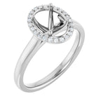 Halo-Style Engagement Ring