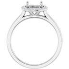 Halo-Style Engagement Ring