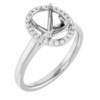 Halo-Style Engagement Ring