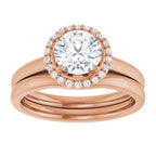Halo-Style Engagement Ring