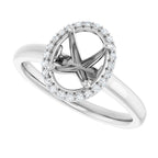 Halo-Style Engagement Ring