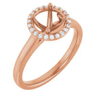 Halo-Style Engagement Ring