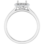 Halo-Style Engagement Ring