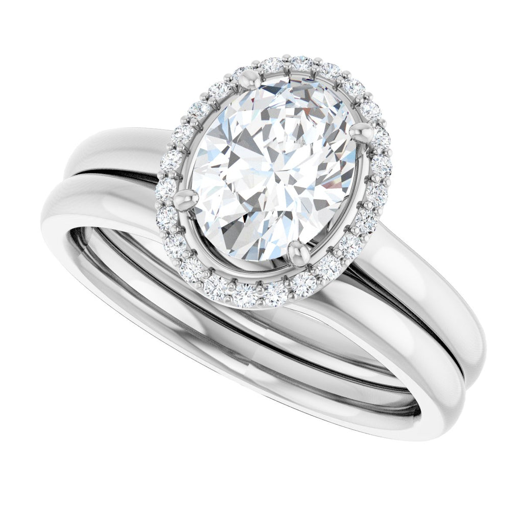 Halo-Style Engagement Ring