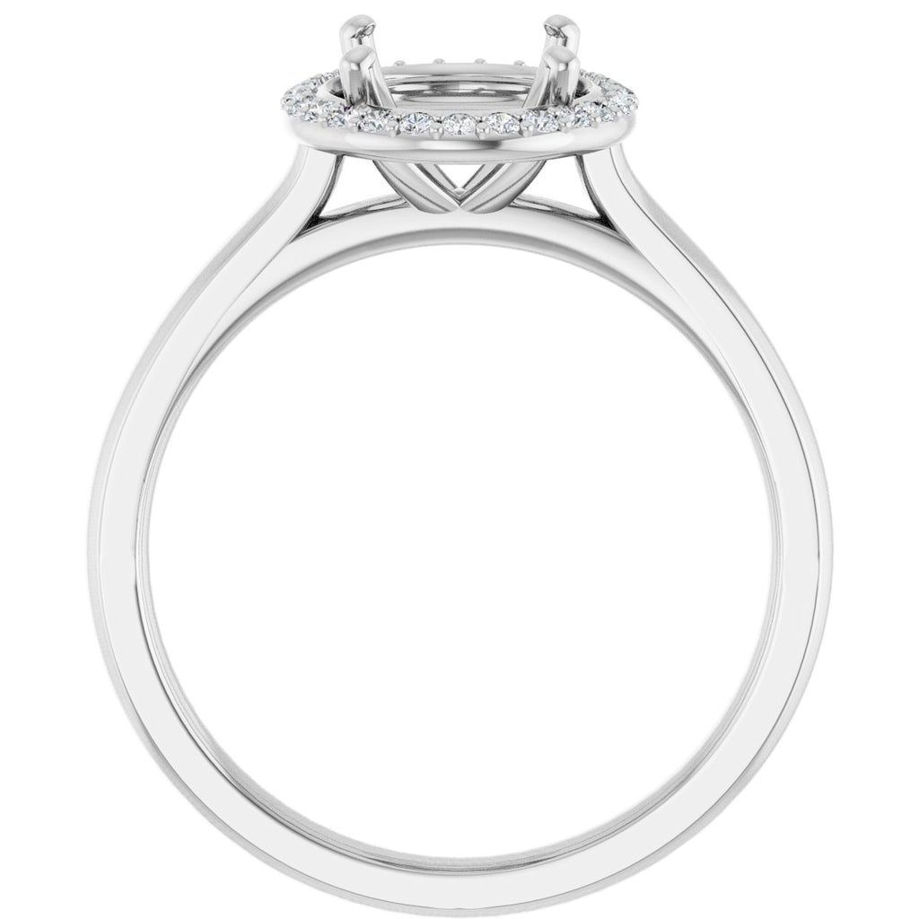 Halo-Style Engagement Ring