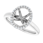 Halo-Style Engagement Ring