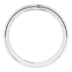 Halo-Style Vintage-Inspired Engagement Ring or Band