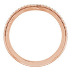 Halo-Style Vintage-Inspired Engagement Ring or Band