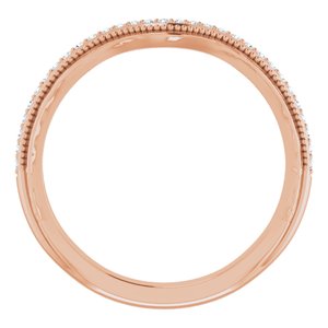 Halo-Style Vintage-Inspired Engagement Ring or Band