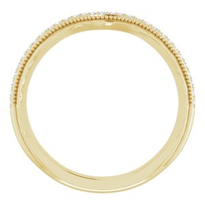 Halo-Style Vintage-Inspired Engagement Ring or Band
