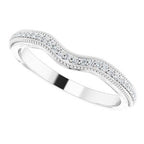 Halo-Style Vintage-Inspired Engagement Ring or Band