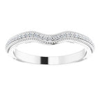 Halo-Style Vintage-Inspired Engagement Ring or Band