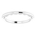 Halo-Style Sculptural Engagement Ring or Band