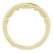 Halo-Style Sculptural Engagement Ring or Band