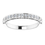 Halo-Style Sculptural Engagement Ring or Band