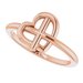 Heart Cross Ring