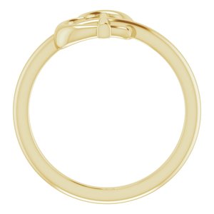 Heart Cross Ring