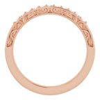 Halo-Style Sculptural Engagement Ring or Band