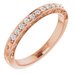 Halo-Style Sculptural Engagement Ring or Band