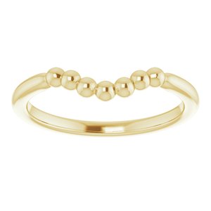 Stackable Beaded Stackable Ring