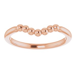 Stackable Beaded Stackable Ring