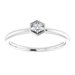 Hexagon Stackable Ring