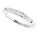 Channel-Set Tapered Anniversary Band