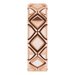 X-Patterned Quilted Band