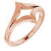 Negative Space V Ring