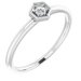 Hexagon Stackable Ring