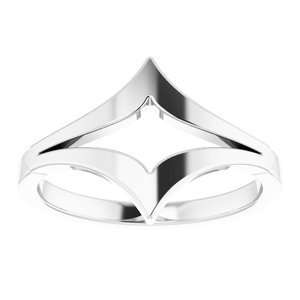 Negative Space V Ring