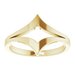 Negative Space V Ring
