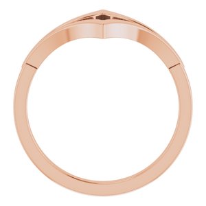 Negative Space V Ring