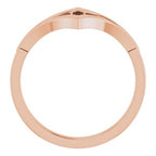Negative Space V Ring