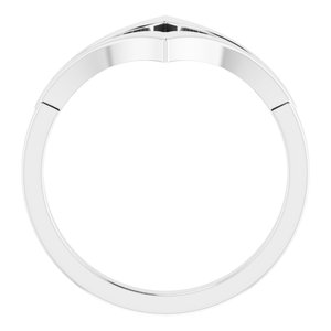 Negative Space V Ring