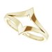 Negative Space V Ring