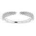 Beaded Negative Space Ring