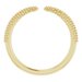 Beaded Negative Space Ring