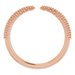 Beaded Negative Space Ring