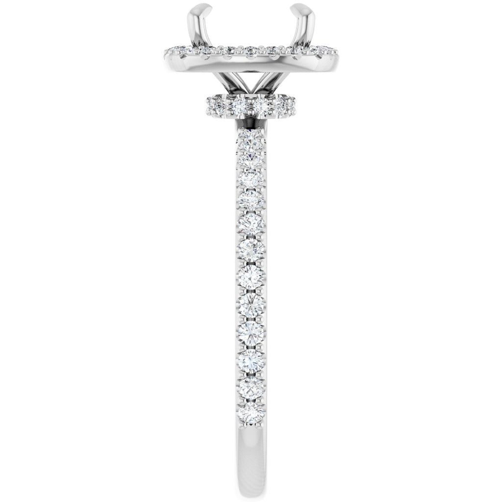 Halo-Style Engagement Ring