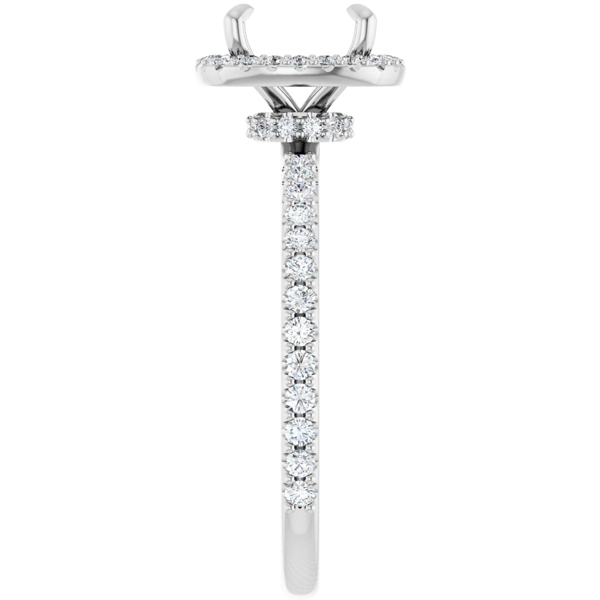Halo-Style Engagement Ring