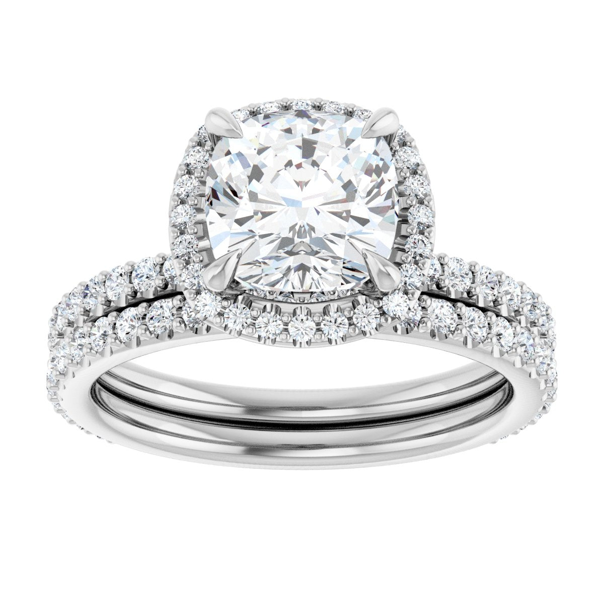 Halo-Style Engagement Ring