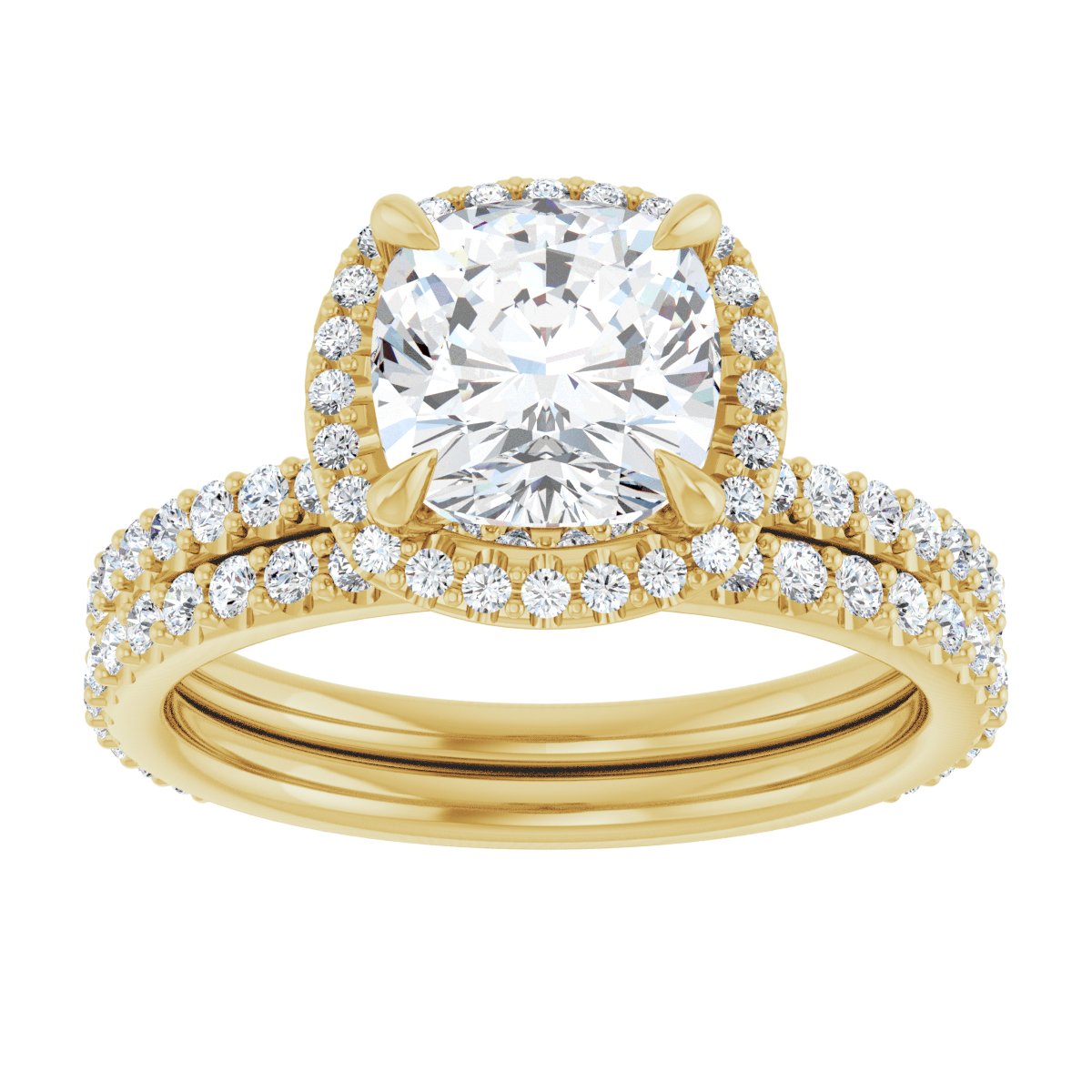 Halo-Style Engagement Ring