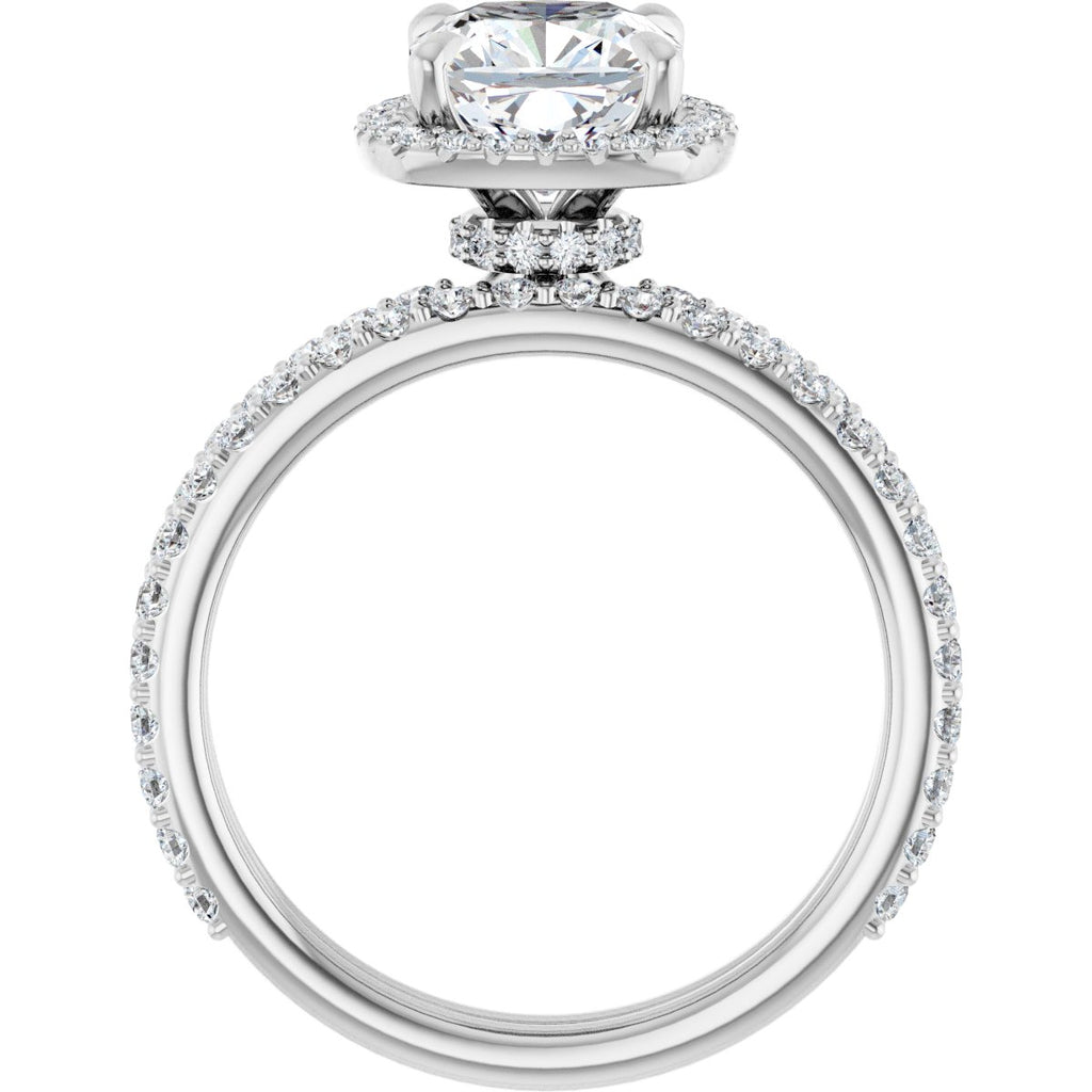 Halo-Style Engagement Ring