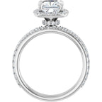 Halo-Style Engagement Ring