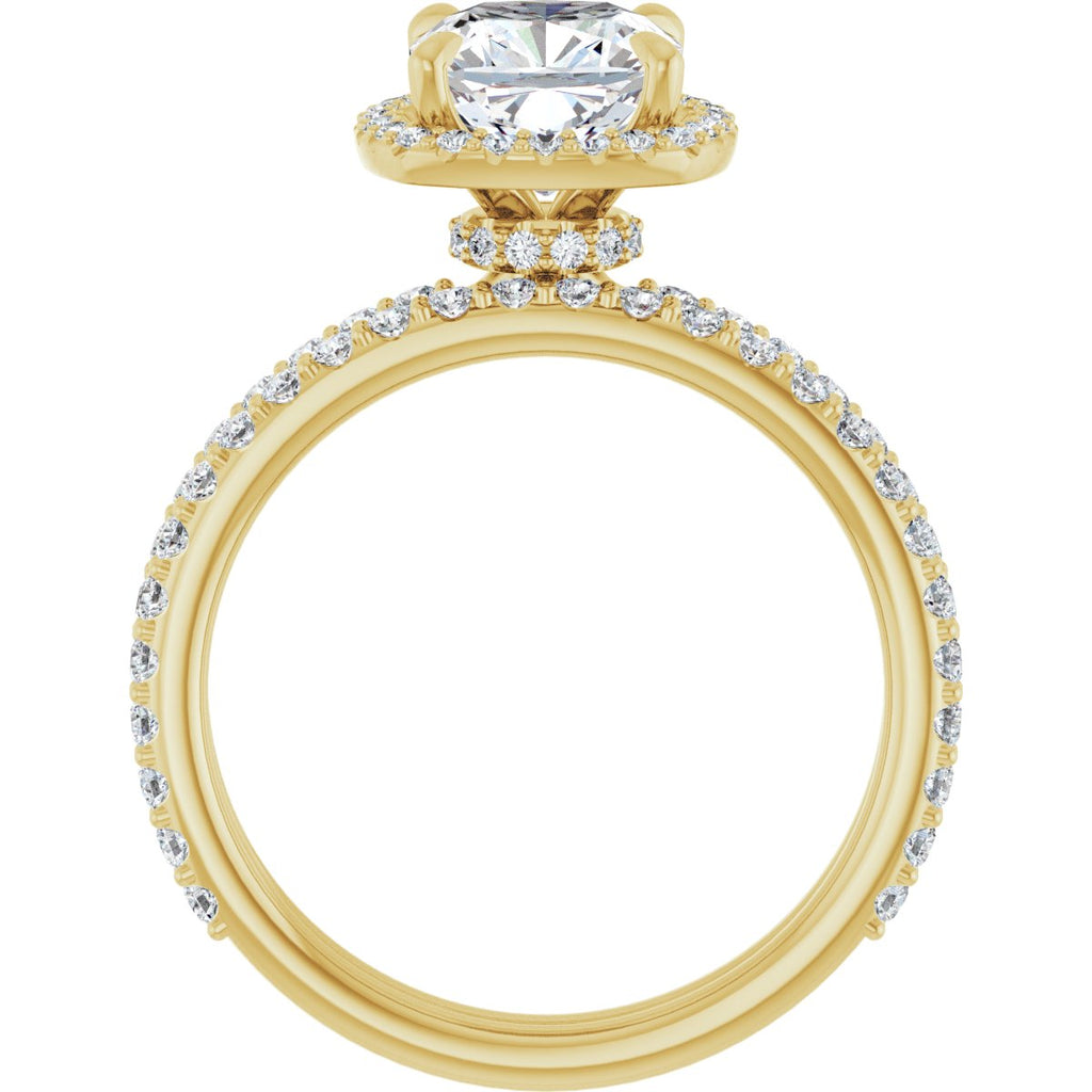 Halo-Style Engagement Ring