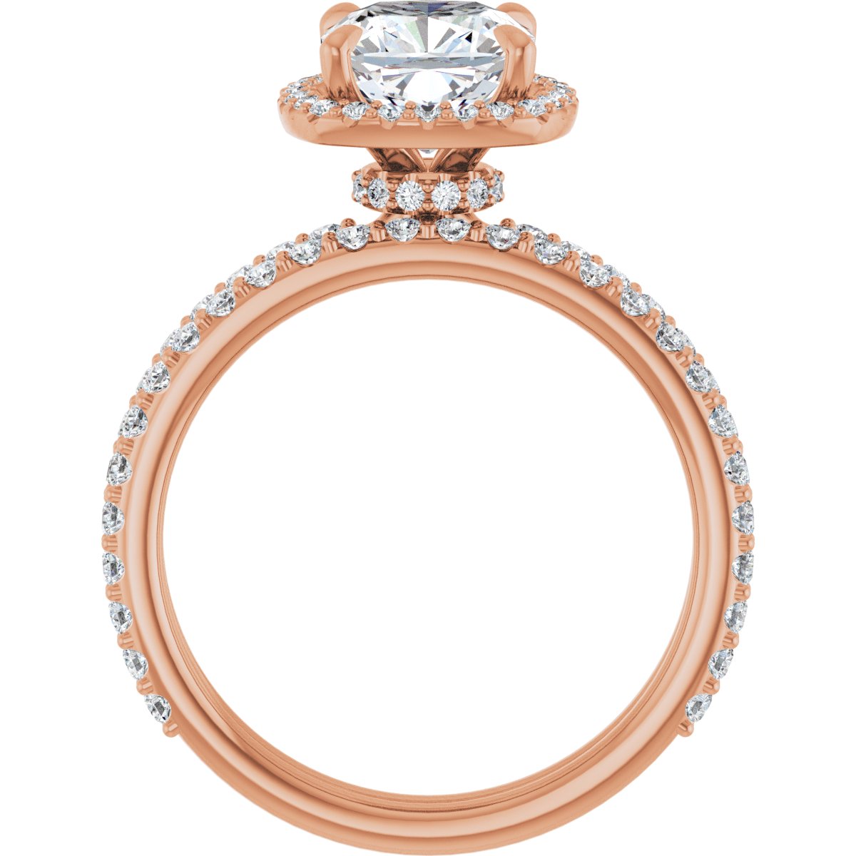 Halo-Style Engagement Ring
