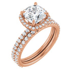 Halo-Style Engagement Ring