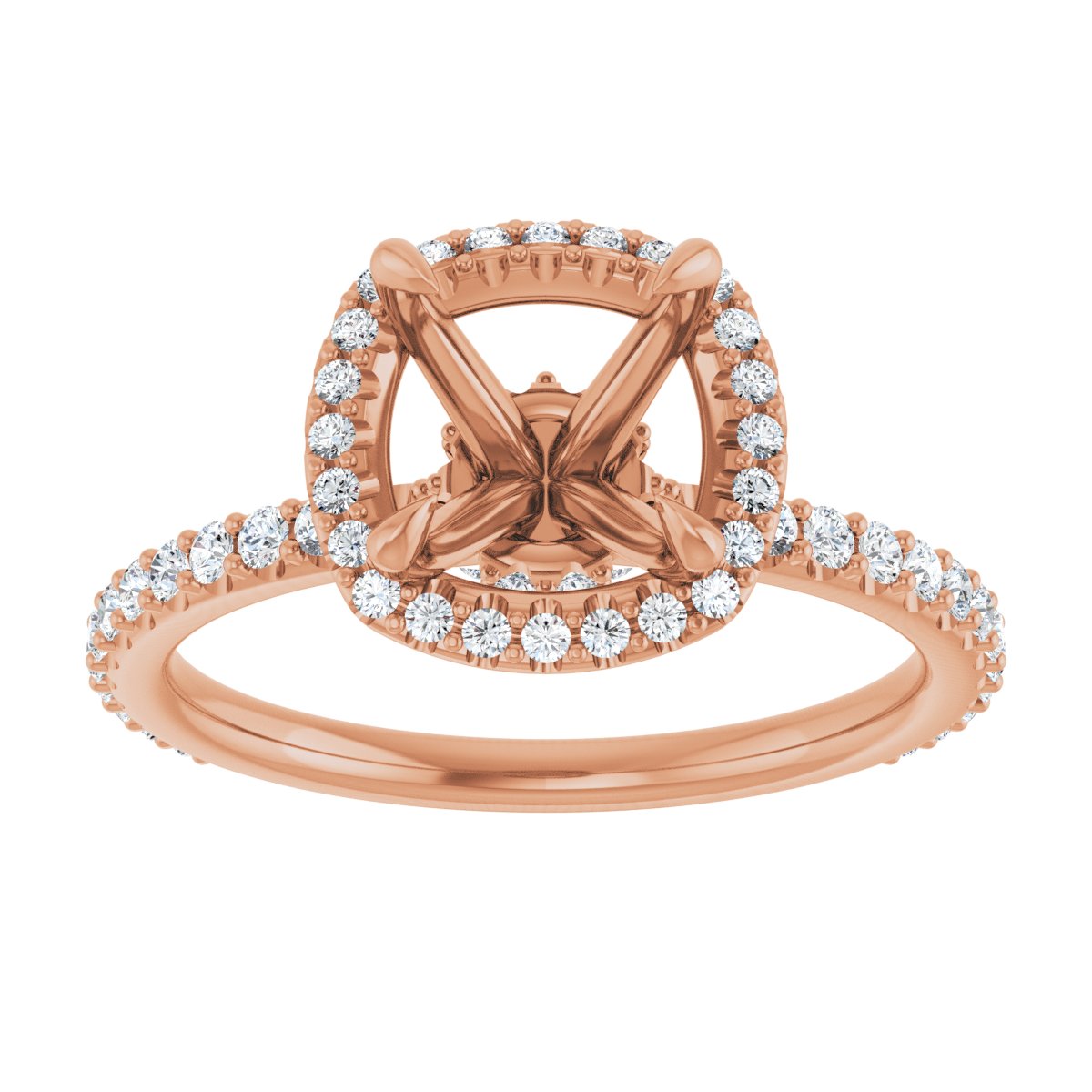 Halo-Style Engagement Ring