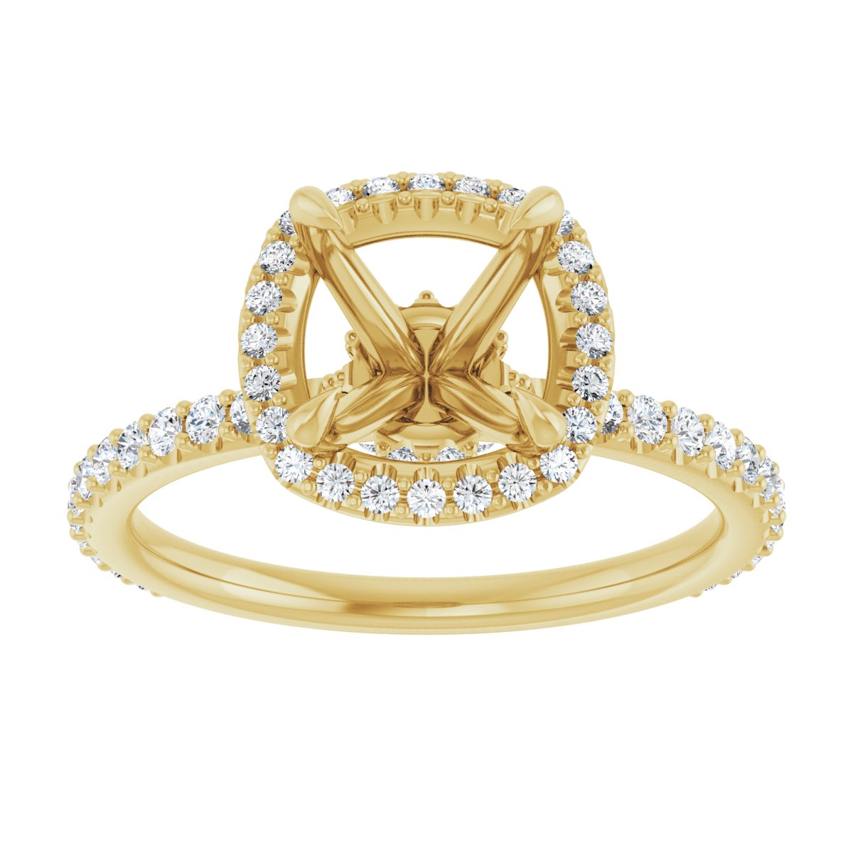 Halo-Style Engagement Ring